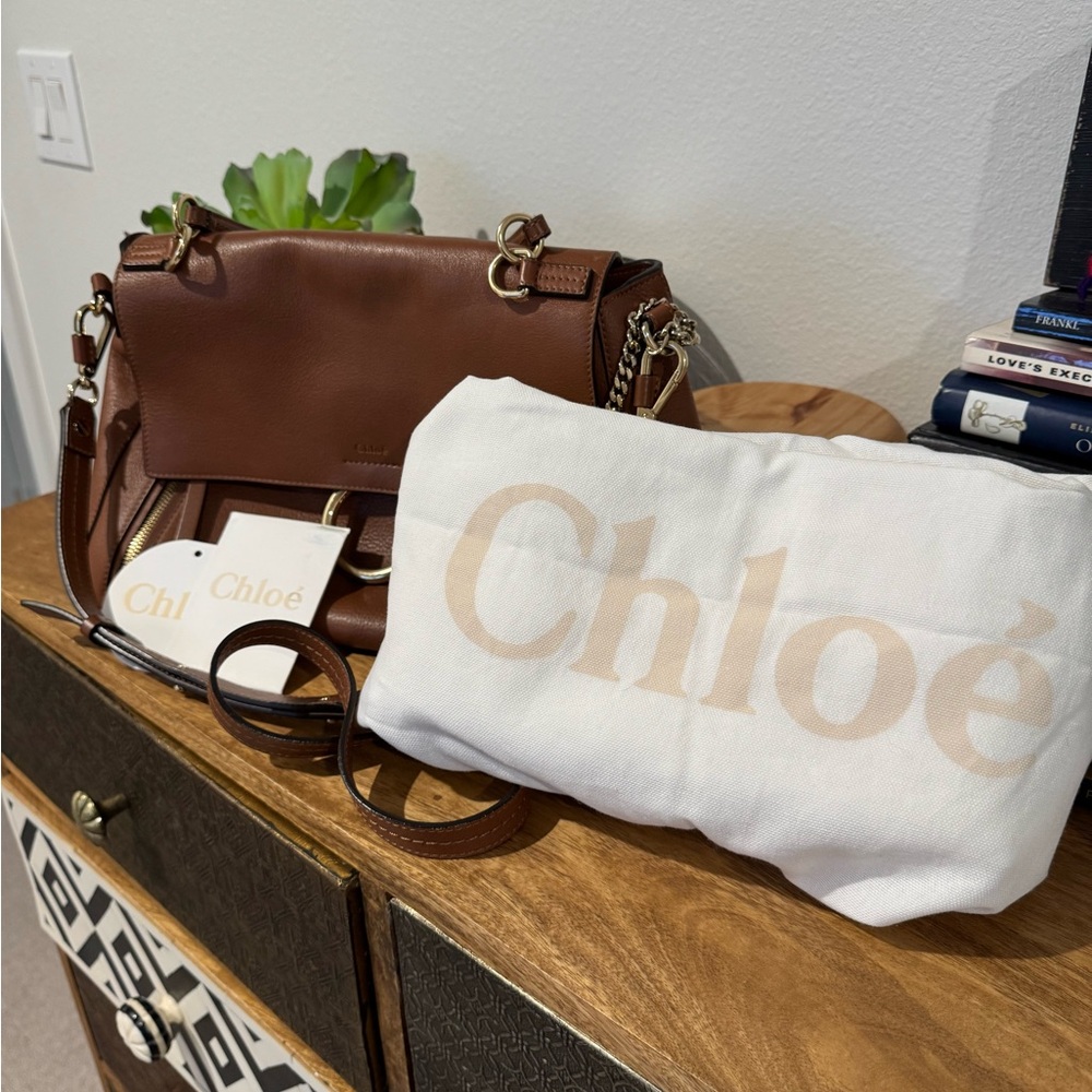 Chloe Calfskin Medium Faye Day Shoulder Bag